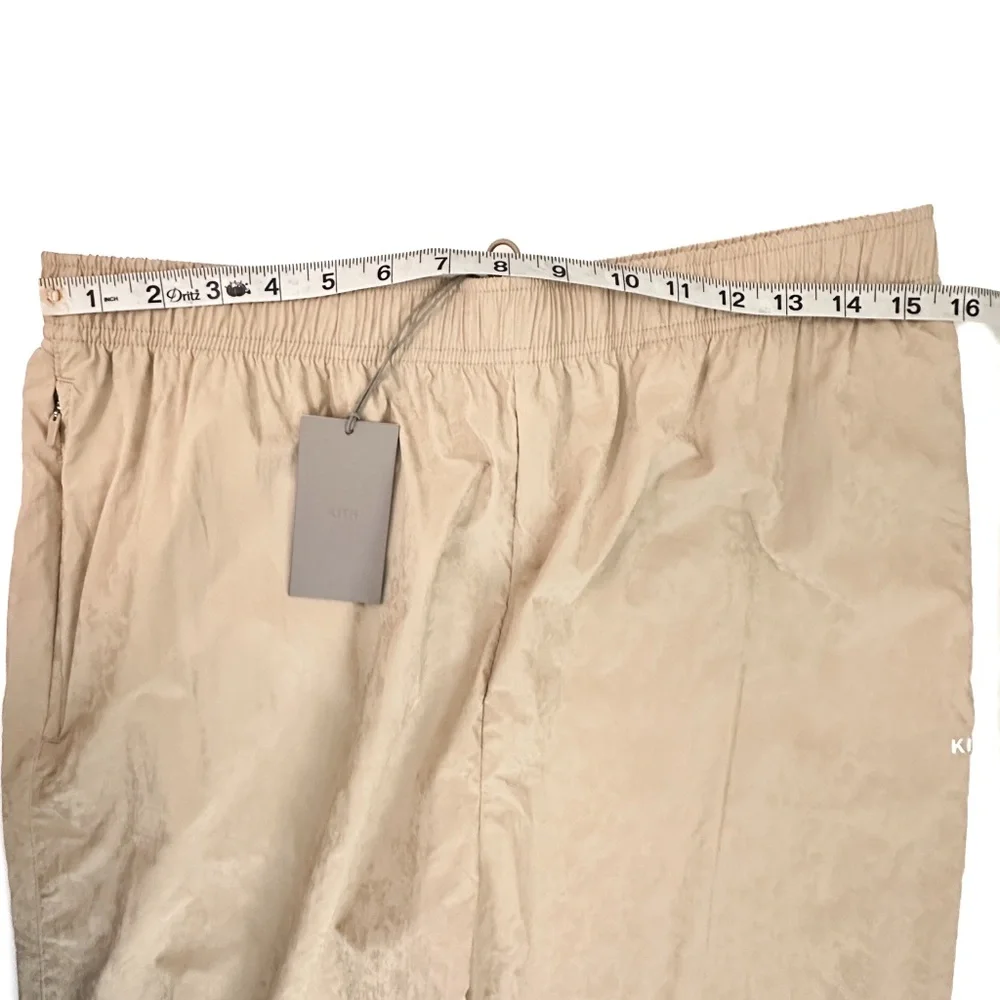 NWT Kith Asra Nylon‎ Bottom in 'Canvas' - Pull on Windbreaker Pant - Large